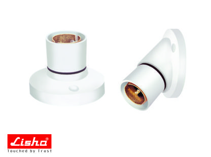 Lisha Angle And Batten Holder With Brass Ring (Urea)