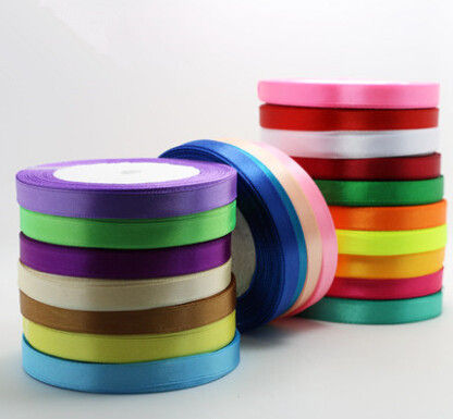 Purple Polyester Satin Ribbon