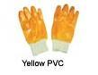 PVC Yellow Safety Gloves
