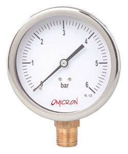 stainless steel pressure gauge