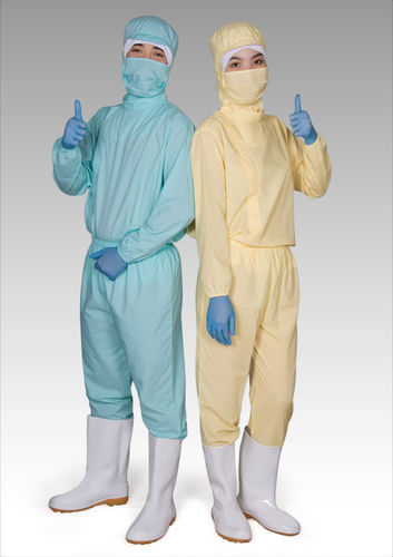 Haccp Work Wear Uniform For Cleaning Room In Food And Seafood Company