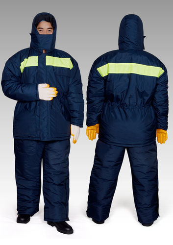 HACCP Work Wear Uniform For Cold Storage In Food And Seafood Company