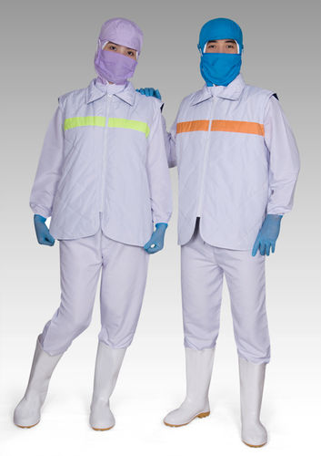 Haccp Work Wear Uniform For Freezing Room In Food And Seafood Company