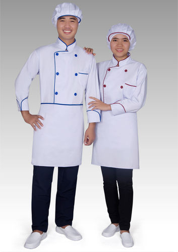 HACCP Work Wear Uniform For Kitchen In Food And Seafood Company