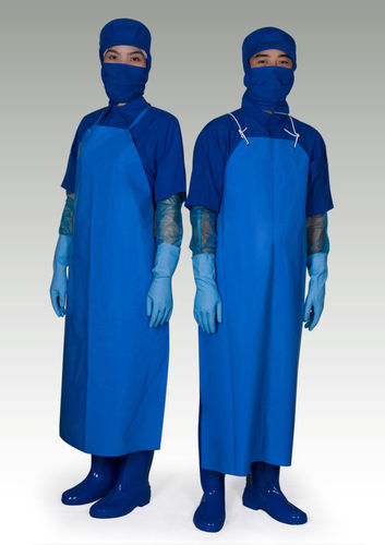 HACCP Work Wear Uniform For Receiving In Food And Seafood Company