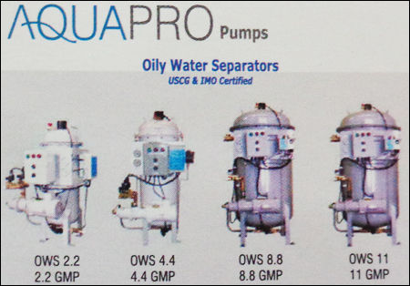 Oily Water Separators Pumps
