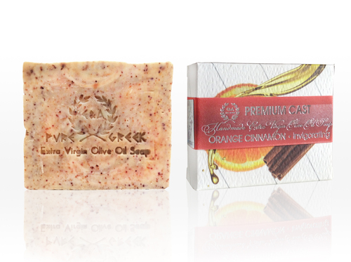Premium Cast Orange-Cinnamon - Turmeric Soap