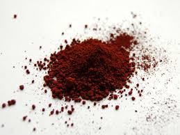 Red Iron Oxide - 95% Fe2O3 Content, Flaky Chips & Powder, Odorless Red Pigment