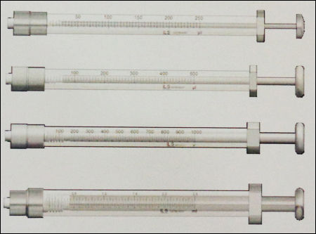 Syringes With Luer Connector