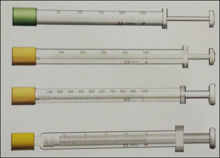 Syringes With Tubing Connector