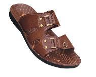 Mens Slippers with double Buckle