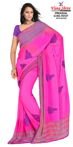 Thread Work Sarees