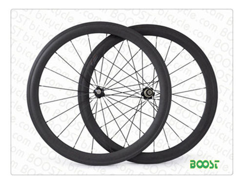 U Shape 25mm Width 50mm Carbon Road Bikes Clincher Tubeless