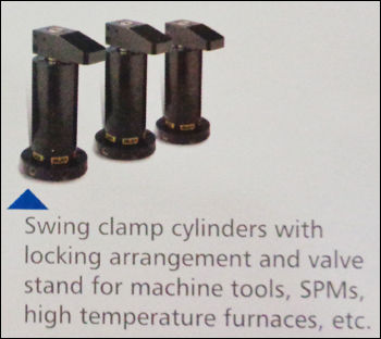 Swing Clamp Cylinders With Locking Arrangement