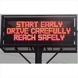 LED Moving Message Display Board