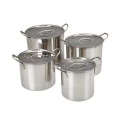 Stainless Steel Stock Pots with Lid