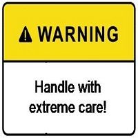 Warning Labels - Premium Laminated Polyester Material | Durable, Custom Layouts, Safety Hazard Identification