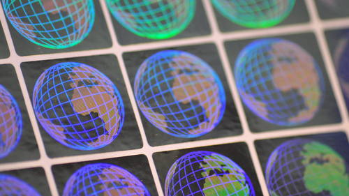 Custom Hologram Sticker