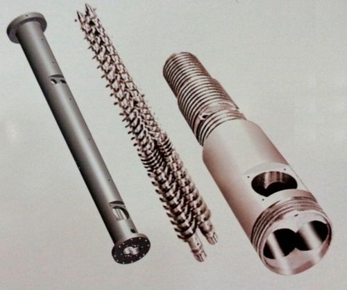 Conical Twin Screw And Barrel For Compounding Machinery