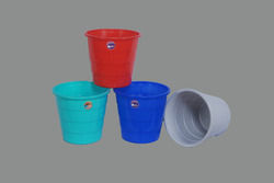 Colored Plastic Dustbin