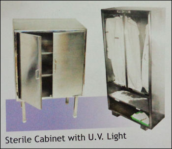 Stainless Steel Sterile Cabinet with UV Light