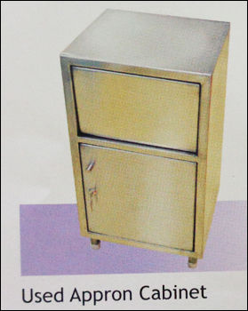 Stainless Steel Used Apron Cabinet
