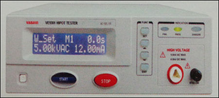 Hi Pot AC DC Withstand Voltage and IR Tester