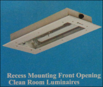 Recess Mounting Front Opening Clean Room Luminaries