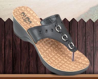 Ladies PU Slippers (PL-2101)