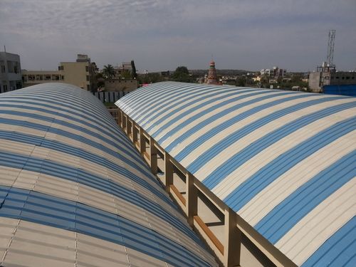 Colour Coated Curved Roofing Sheet
