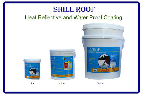 Heat Reflective and Water Proof Coating