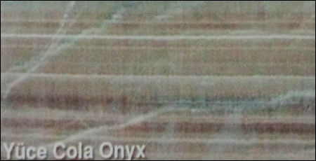 Yuce Cola Onyx Marble