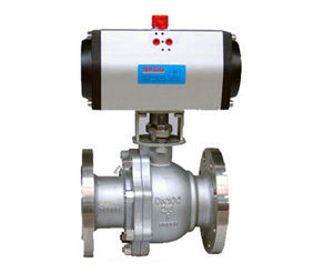 Cast Steel Pneumatic Floating Ball Valve