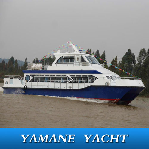 Catamaran FRP Passenger Boat With Diesel Engine