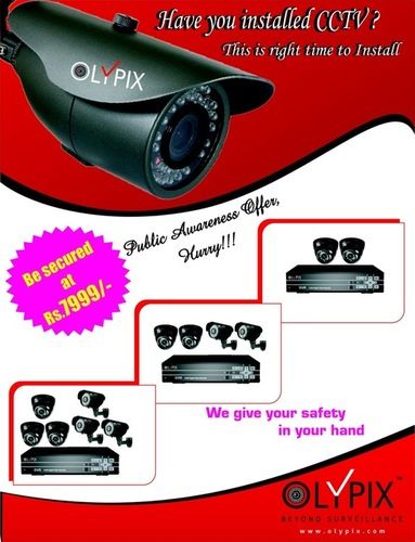 CCTV Camera - High Quality Raw Material | Reliable Surveillance Solution, Superior Image Clarity