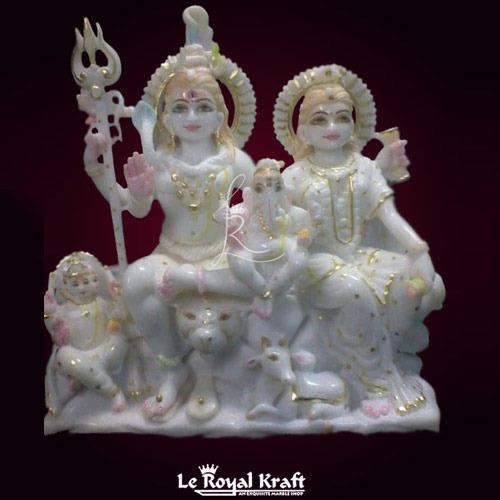 Lord Shiva Family Statue