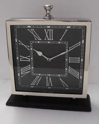 Two-Tone Table Clock