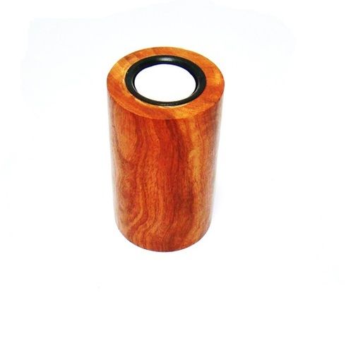 Sheesham Cylinder Shaped Medium Tea Light
