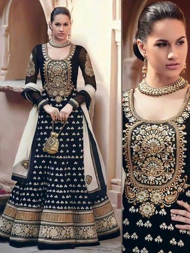 Black Color Anarkali Suit