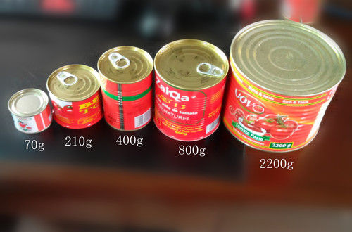 Canned Natural Tomato Paste