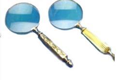 Brass Magnifying Glass