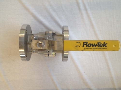 White Flowtek Ball Valves