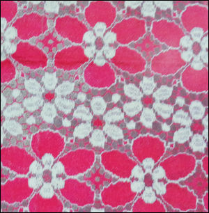 Embroidery Fabric (D.No. 2CW)