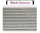 Black Grooves Tiles