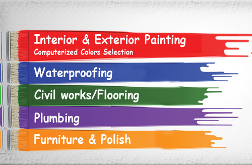 Exterior Painting Service By INDUS EXIMTECH PVT. LTD.