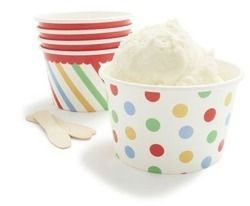 Printed Thermoforming Plastic Ice Cream Cup