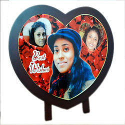 Wooden Heart Photo Frames