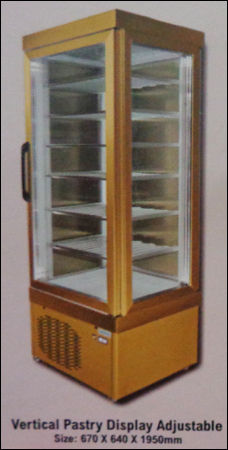 Vertical Pastry Display Adjustable