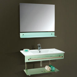 Glass Basins With Mirror