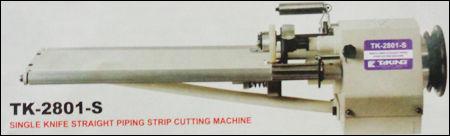 Single Knife Straight Piping Strip Cutting Machine (TK-2801-S)